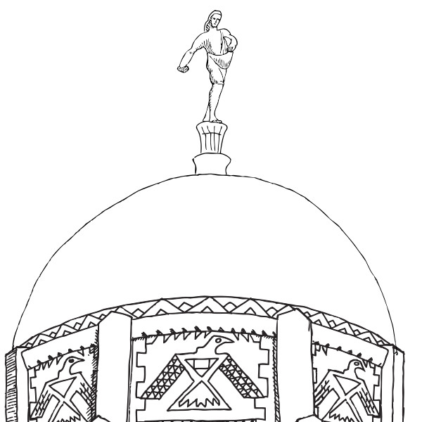 Dome coloring page