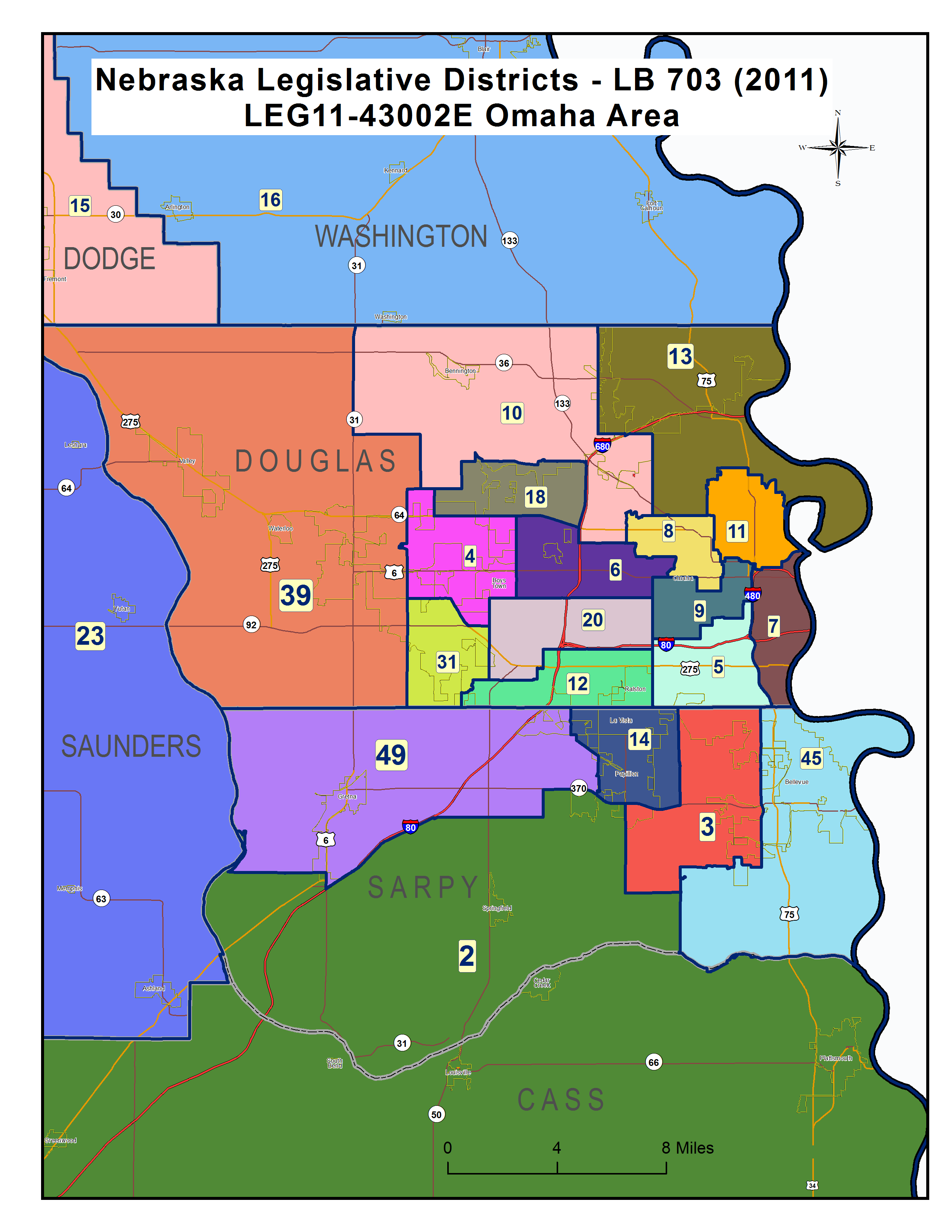 Nebraska Legislature - Maps Clearinghouse