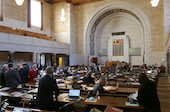 George W. Norris Legislative Chamber (in session)